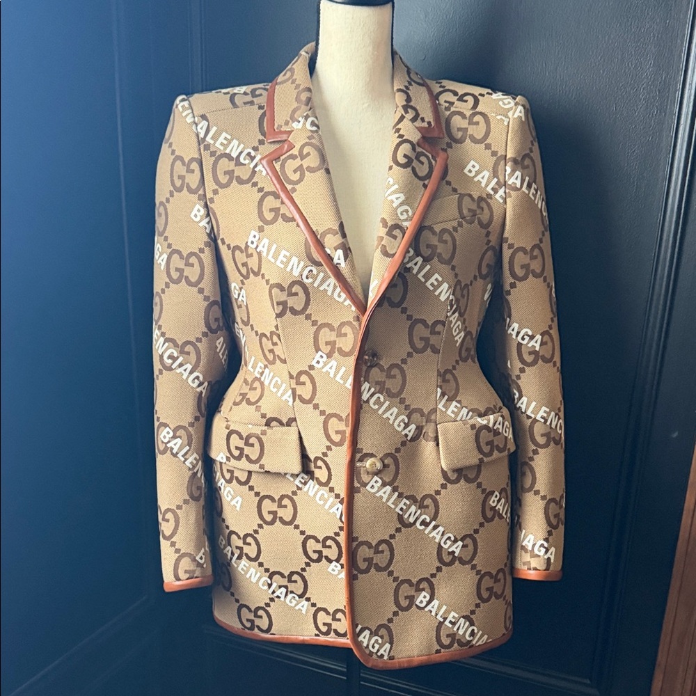 [New, unused] GUCCI×BALENCIAGA hacker collaboration jacket
